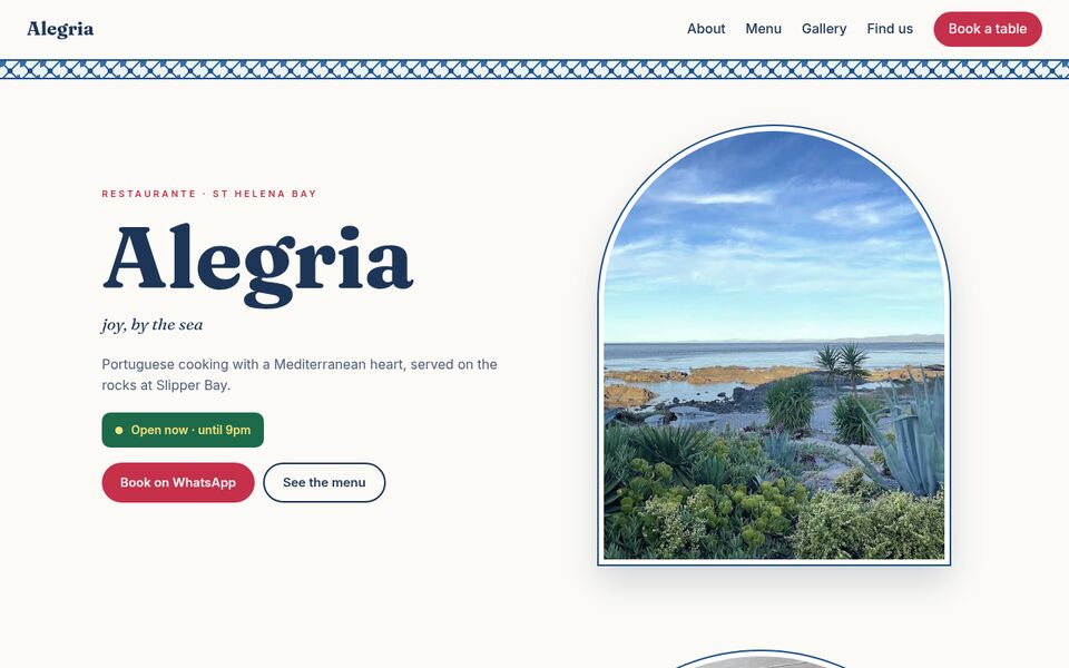 Preview of the Whitewash & Tiles design